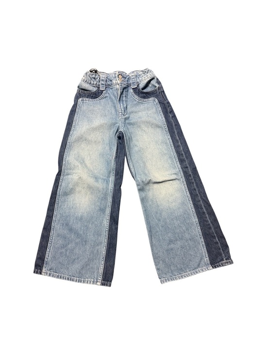 GAP Other - Gap Kids High Rise Wide Leg Jeans Girls Size 10 Two Tone Denim